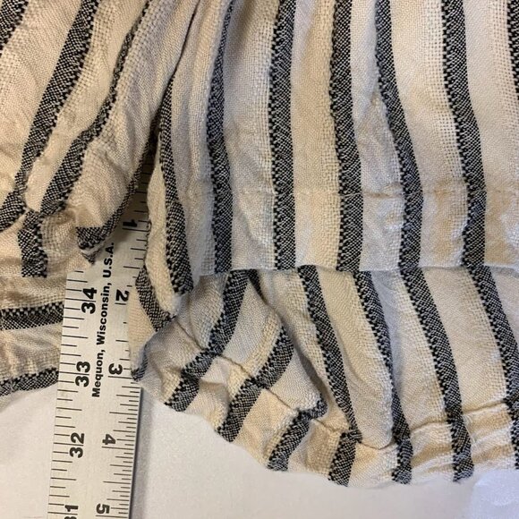 Lou & Grey Women's Striped Rayon Relaxed Short Sleeve Romper Size XS - Picture 14 of 14